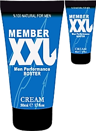 MEMBER XXLCREAM 50 ML 2 ADET ERKEKLERE ÖZEL BOY ÇAP ŞEKİLLİK & KREM