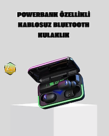 Kablosuz Oyuncu Kulaklığı Powerbank Şarj Kutulu RGB 5.1