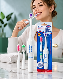 Elektrikli Diş Fırçası Yüksek Frekans Titreşimli softdısfırcası-1