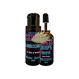 L.XXX BAY BAYAN 60 ML LUBRİCANTGEL+ ERKEKLERE ÖZEL CİNSELDAMLA 30 ML
