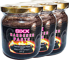 SIXX 3 ADET PASTE ERKEKLERE EKSTRADESTEK ÖZEL PERFORMANSMACUN 240 GR