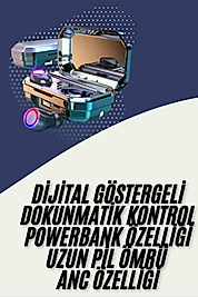 Bluetooth Kulaklık Android ve İOS Uyumlu ANC Özellikli Dijital Şarj Göstergeli