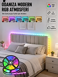 Dekoratif Kumandalı Şerit LED 5 Metre