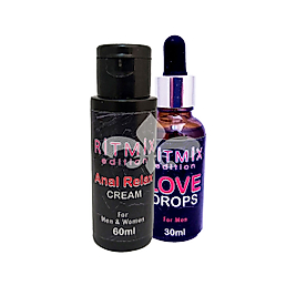 RİTMİX 60 ML BAY BAYAN REIAXCREAM + ERKEKLERE ÖZEL CİNSELDAMLA 30 ML