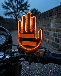 176 LED Amber Güvenlik Lambası El Hareketiyle Kontrol XUCZZZGESTURE-2-1
