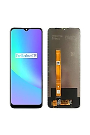 Realme C25 Ekran Dokunmatik (Siyah)