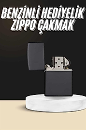 Metal Benzinli Çakmak Doldurulabilir UUCZZZBENZİNLİZİPPOOOOO4