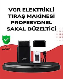 Elektrikli Tıraş Aleti – Hassas Kesim, Kolay Temizlik, Cilt Dostu