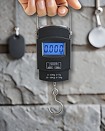 El Kantarı 50KG Dijital LCD Ekranlı UUCZELTANTARI