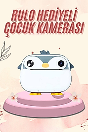 Dijital HD Video Kamera Çocuk Fotoğraf Makinesi  Anlık Termal Rulo