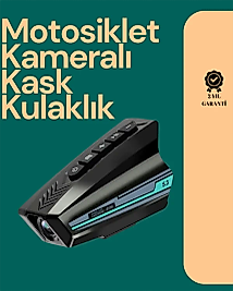 GoLook Destekli Motosiklet Kask Kamerası – 50 Saat Pil, Geniş Açı