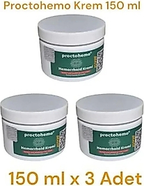 PROCTOHEMO KREM 150 ML X 3 ADET