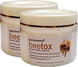 İPSYCOSMETİCS BEETOX DOĞAL ARI ÖZÜ - YÜZ CİLT DEKOLTE BOYUN KREMİ 100 ML X 2 ADET
