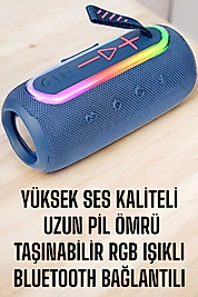Kablosuz Bluetooth Hoparlör Uzun Pil Ömrü Taşınabilir