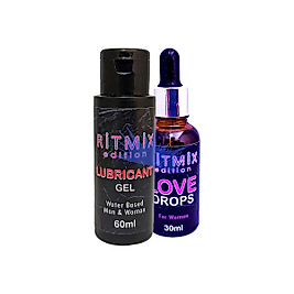 RİTMİX 60 ML BAY BAYAN LUBRİCANTGEL + KADINLARA ÖZEL CİNSELDAMLA 30 ML