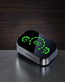 Kablosuz Bluetooth Kulaklık Telefon Şarjlı Dijital Gösterge