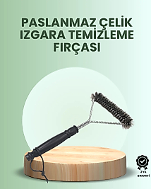Barbekü ve Mangal İçin Tel Izgara Temizleyici Fırça