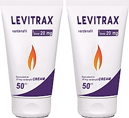 HELSOL/ LEVİTRAX CREAM 2 ADET ERKEKLERİN PERFORMANSLARINA ÖZEL 50 ML KREM