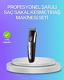 Kablosuz Saç Sakal Kesme Makinesi Kuaför Tipi Hassas Kesim