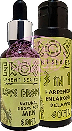 EROS LEGENT ERKEĞE ÖZEI 3 ÖZELLİK BAKIM KREMİ 60 ML + ERKEKDAMLA 30 ML