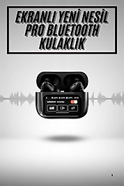 Kablosuz Bluetooth Kulaklık Ekranlı 2. Nesil UUCZZZL58KULAKLIKKKKK1