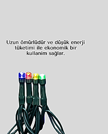 LED Perde Işık 2x2 8 Fonksiyonlu UCZZZ2X2PERDELED-2