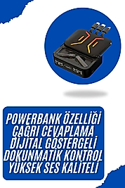 Kablosuz Düşük Gecikmeli Bluetooth 5.2 Kulaklık UCZZZV071TIRAŞMMM3-1