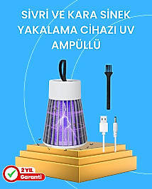 Çocuk ve Evcil Hayvan Dostu Sivrisinek Yakalama Lambası
