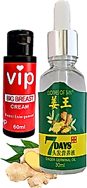 L.7 DAYS SAÇBAKIM YAĞI ALL UNİ.SEX + VİP KADIN GÖĞÜSBÜYÜTÜCÜ KREM 60 ML