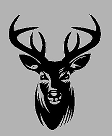 Ahşap İşleme Duvar Süsü- Erkek Ceylan Başı 30 cm x 50 cm