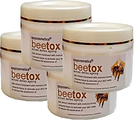 SÜPER BETOKS 4 ADET CİLT DEKOLTE BOYUN KREMİ YÜZ 100 ML ÖLÇEKTE