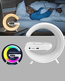 Akıllı Atmosfer Lambası Bluetooth Hoparlör 15W Kablosuz Şarjlı UCZZZG63HOPARLÖR