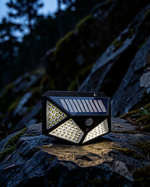 100 LED Güneş Enerjili Bahçe Lambası XUCZZZDUVARLAMBASI