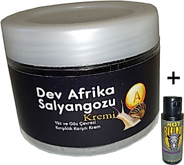GİANT YAŞLANMAKARŞITI 100ML DEV AFRİKASALYANGOZU KREMİ + HOTRHİNO ANALDARALTICI SIKILAŞTIRICIKREM 60 ML