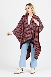 Panço - Pamuk Polyester Karışımlı Şık ve  Kaliteli Kumaş-Kare Desenli