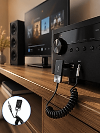 Bluetooth AUX Adaptörü UCZZBLUETOOTHÇEVİRİCİA13AUXKİT-1