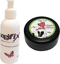 HİNTOHU NİPPLE NİBBLERS TİNGLE BALM 50 ML NANELİ GÖĞÜS BAKIM KREMİ + GENİTAL BAKIM KREMİ 120 ML