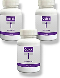 QUİCK F 15'Lİ DSTKLYCİ ÜRÜN X 3 ADET