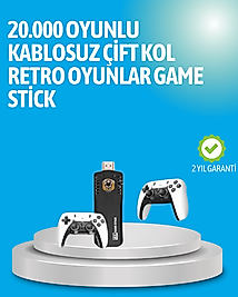 Retro Oyun Konsolu – Yüksek Çözünürlük ve Geniş Oyun Seçenekleri