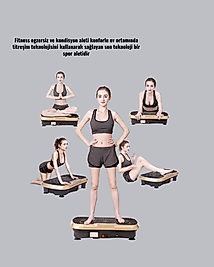 Titreşimli Spor Platformu Yağ Yakım Destekli Model UUCZZGLR760PLATESMASAJ-6