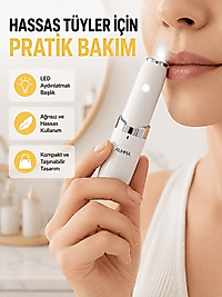 Taşınabilir Yüz Epilatörü Pürüzsüz ve Konforlu Epilasyon