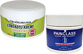 SÜPER ÇÖREK OTU KREMİ XL BOY 200 ML +150 ML KUYRUK YAĞI KREMİ PAİNCLASS