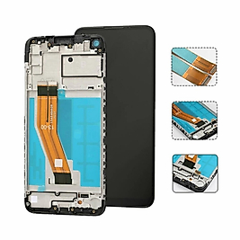 Samsung A11 Dokunmatik Ekran Servis Çıtalı (Siyah)