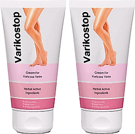 VARİKOSTOP 2 ADET VARİSLERİNZİE BAKIM KREMİ 50 ML