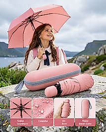 Kapsül Şemsiye Pembe Model kapsulsmypembe-3