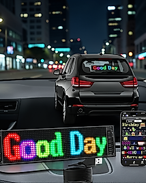 RGB LED Yazı Paneli Telefon Kontrollü UCZZZ12X60LEDMATRİXPANEL-1