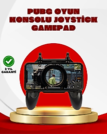 PUBG Mobile Uyumlu Joystick ve Parmak Tetikli Oyun Gamepadi