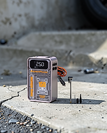 Taşınabilir 150 PSI Araba Lastik Pompası UCZZZMC6619ARAÇPOMPASI-3