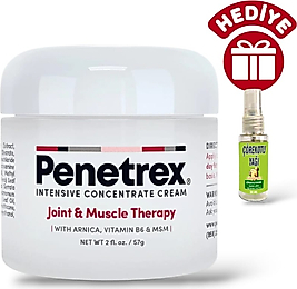 PENETREX CREAM VÜCUT AĞRI YÖNETİMİ IÇİN MASAJ BAKIM KREMİ + ÇÖREK OTU YAĞI 30 ML HEDİYESİ ILE