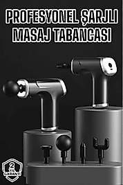 Masaj Aleti Masaj Tabancası Darbeli Şarjlı Kas Ve Vücut Ağrıları İçin